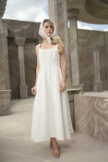 Vestido Amalfi Maxi Blanco de Encaje