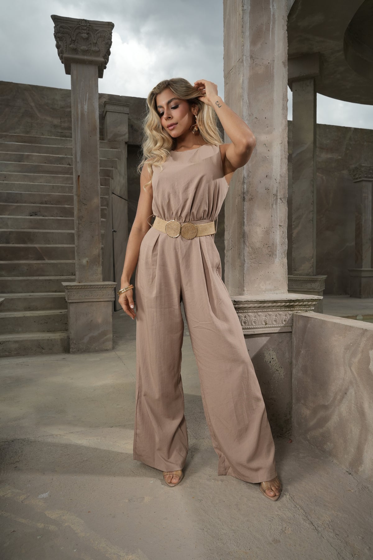 Enterizo Verona Taupe