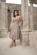 Vestido Siena Midi con Cinturón