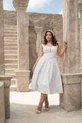 Vestido Florencia Midi Floral con Corset